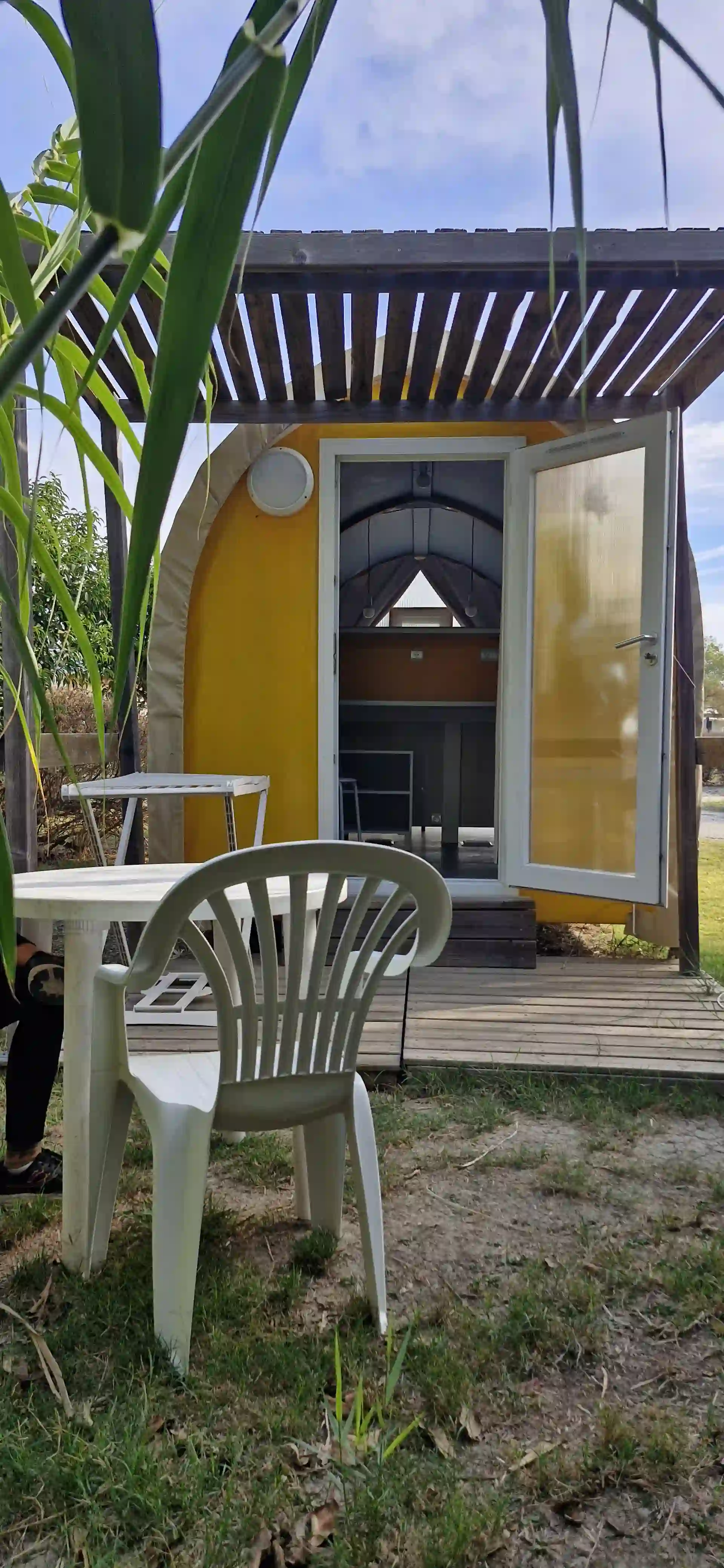 Tente bivouac du camping Crin Blanc